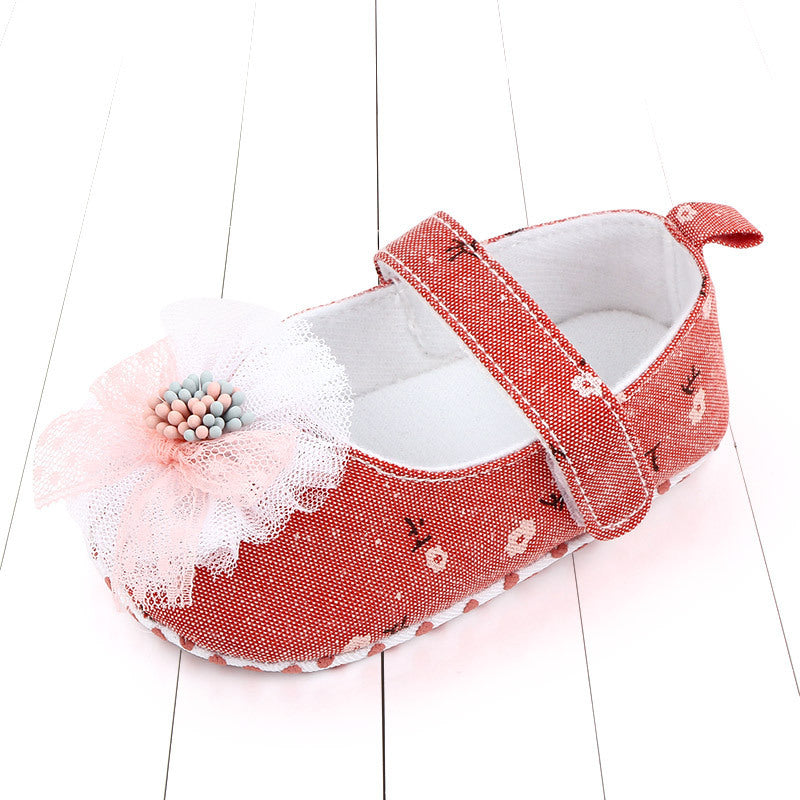 Princess shoes baby shoes soft sole