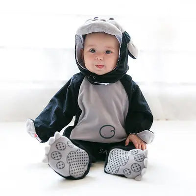 Baby Halloween Animal Jumpsuit Baby Bumpity Boo