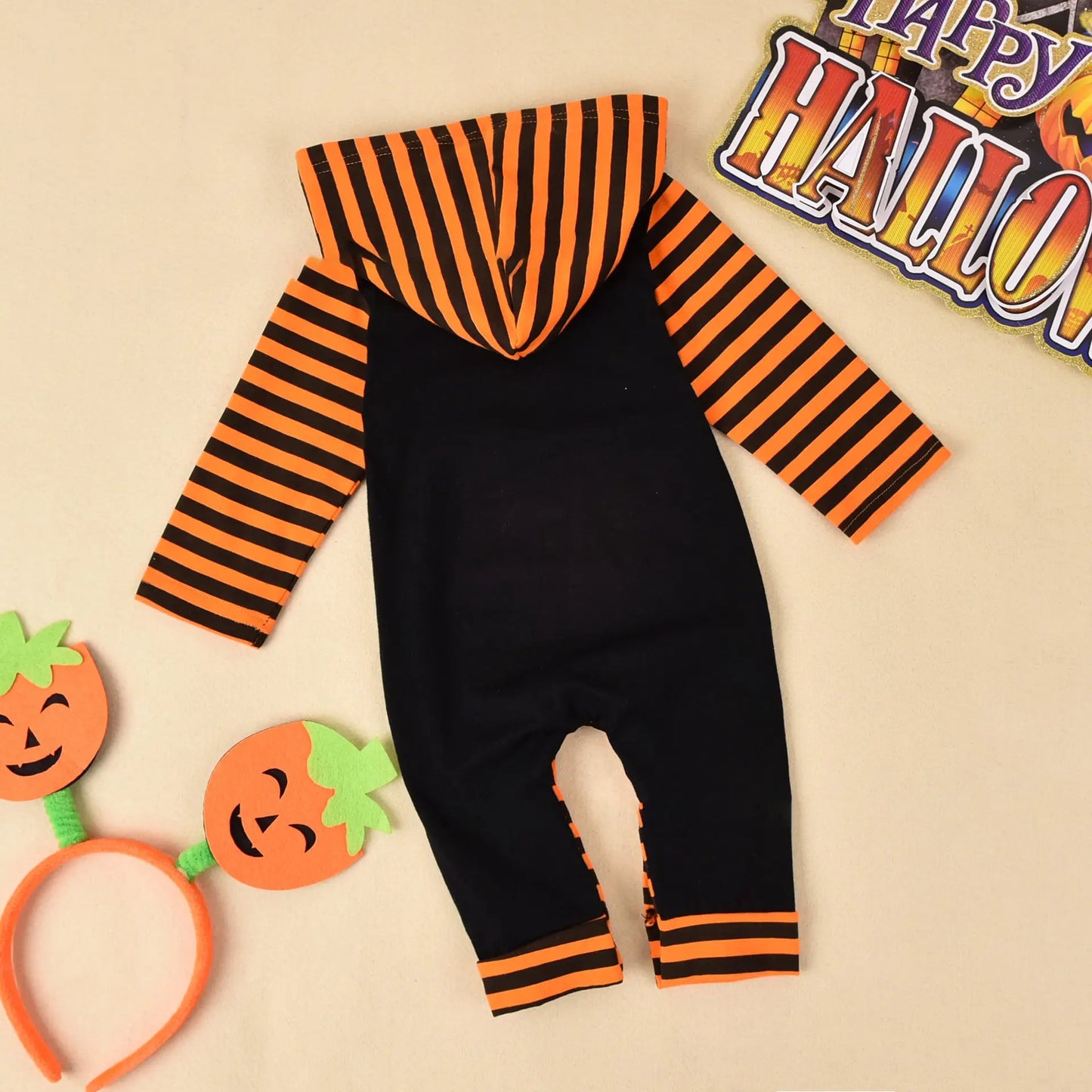 Halloween romper Baby Bumpity Boo