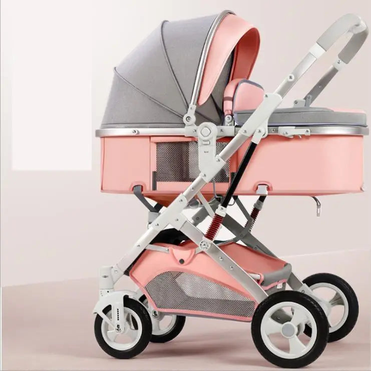 Two-way Newborn Baby Stroller Portable Folding Baby Bumpity Boo