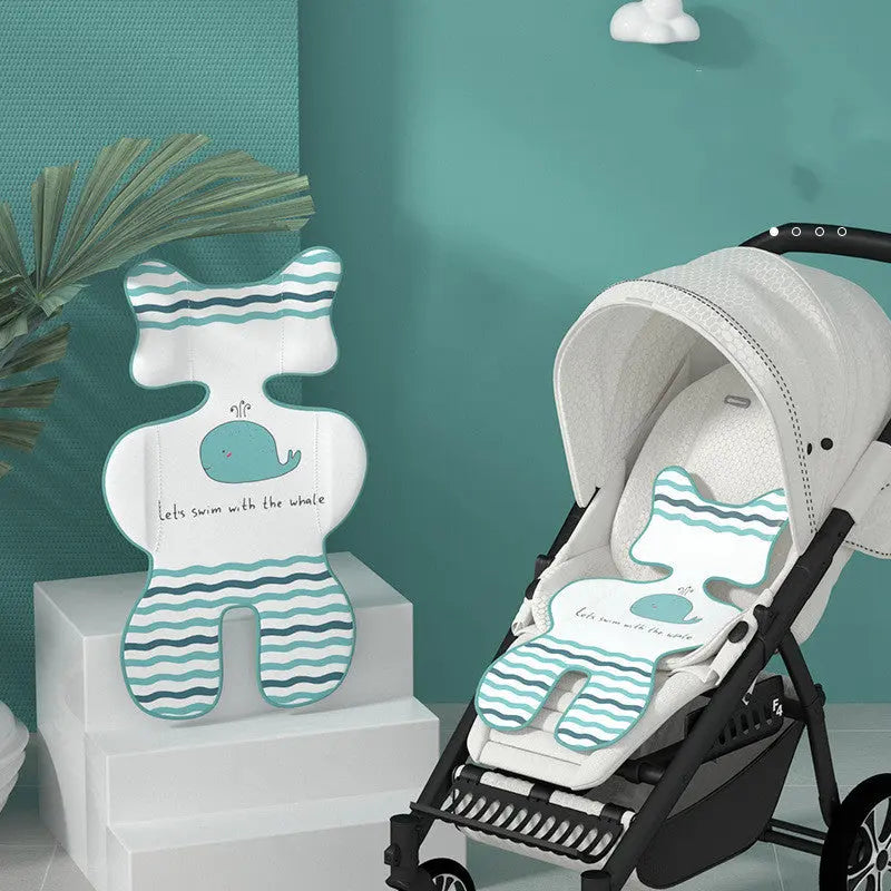 Summer Stroller Cooling Pad 3D Air Mesh Breathable Stroller Mat Baby Bumpity Boo