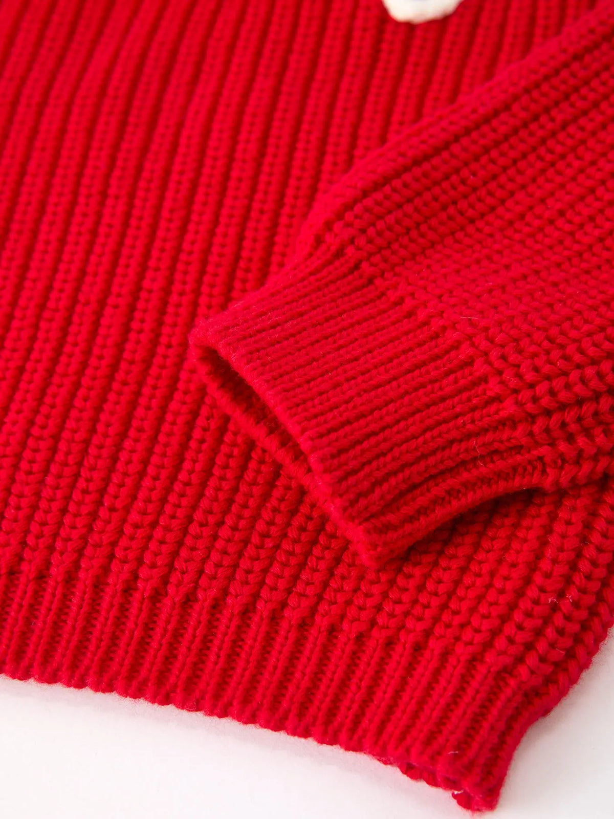 Red Christmas Girls “merry” Pullover Sweater Rylee Faith Designs
