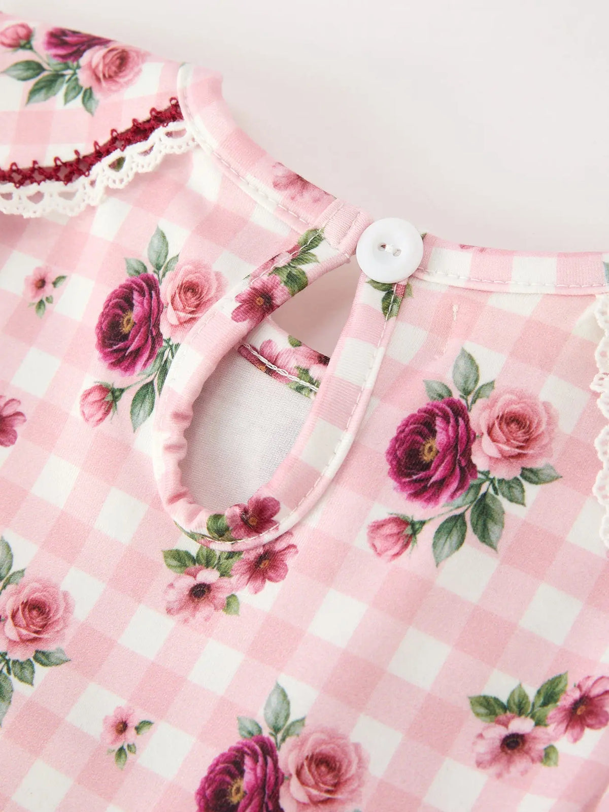 Fall Toddler Girls Vintage Smocked Floral Dress