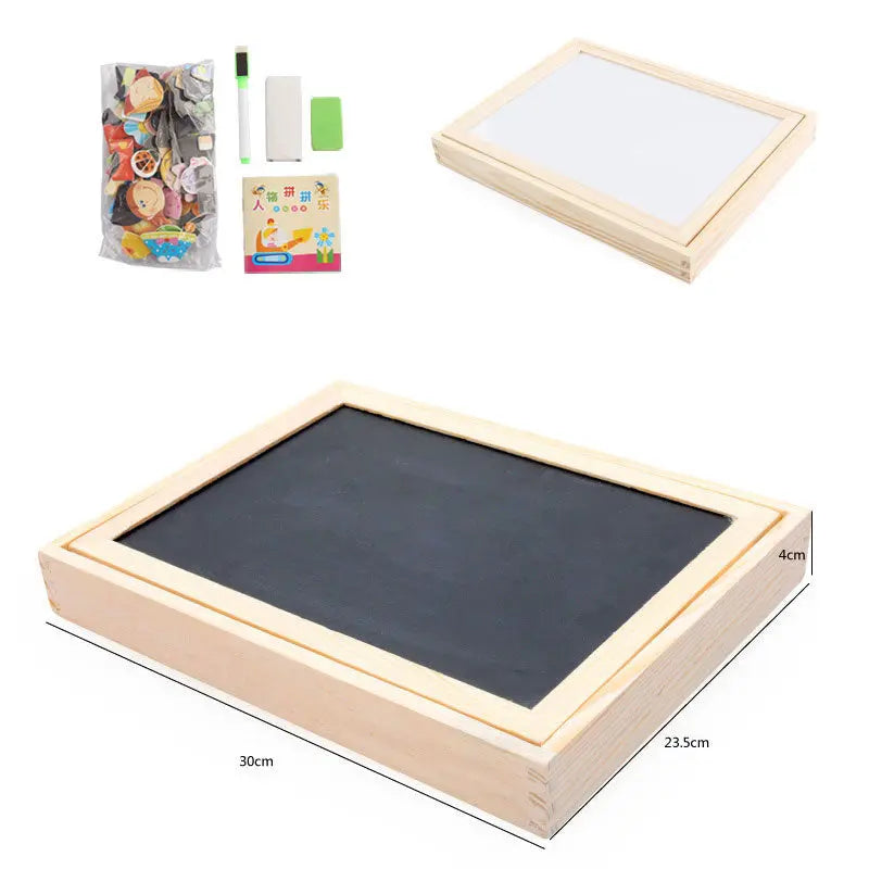 Children's Magnetic Jigsaw Puzzle Toy Picture Board Children's Educational Toy cj dropsipping