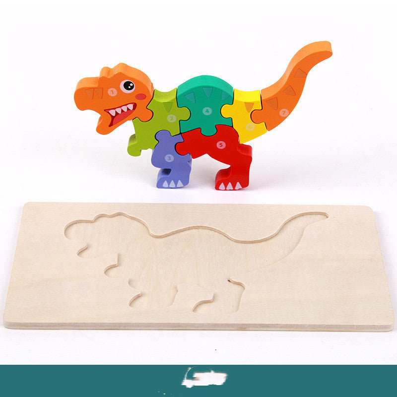 Children's Educational Toys Wooden Three-dimensional cj dropshipping