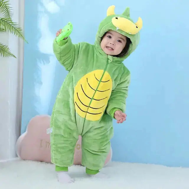 Children's Cute Long Sleeved Pajamas Baby Bumpity Boo
