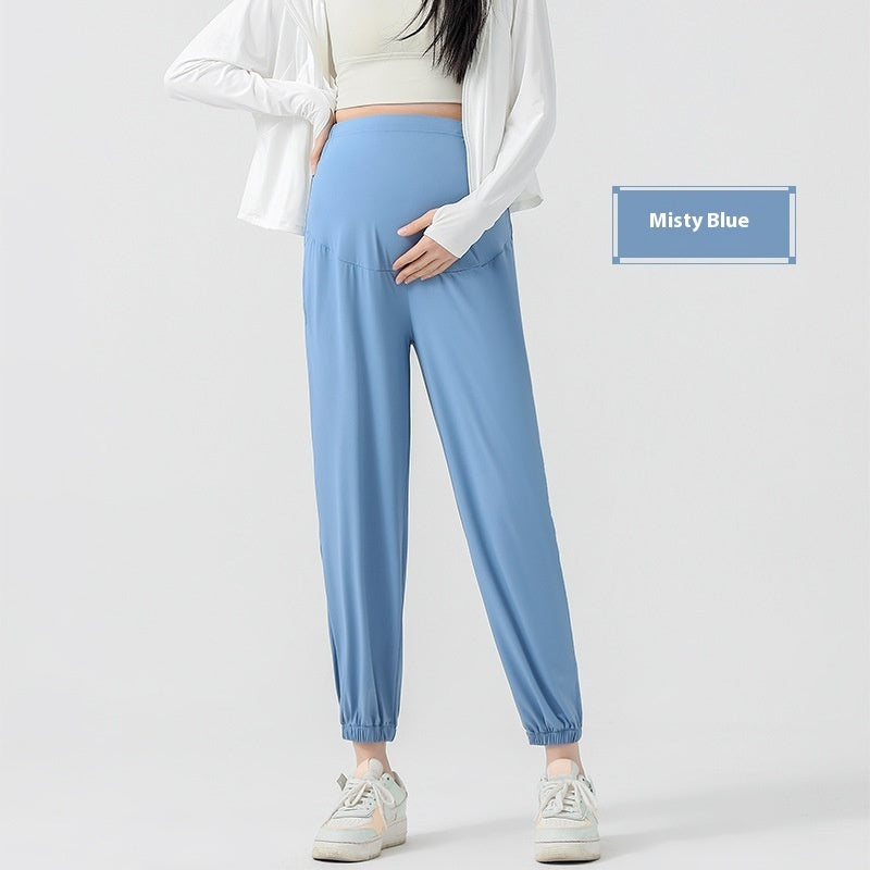 Silk Thin Type Sunscreen Plus Size Maternity Pants Sports Pants
