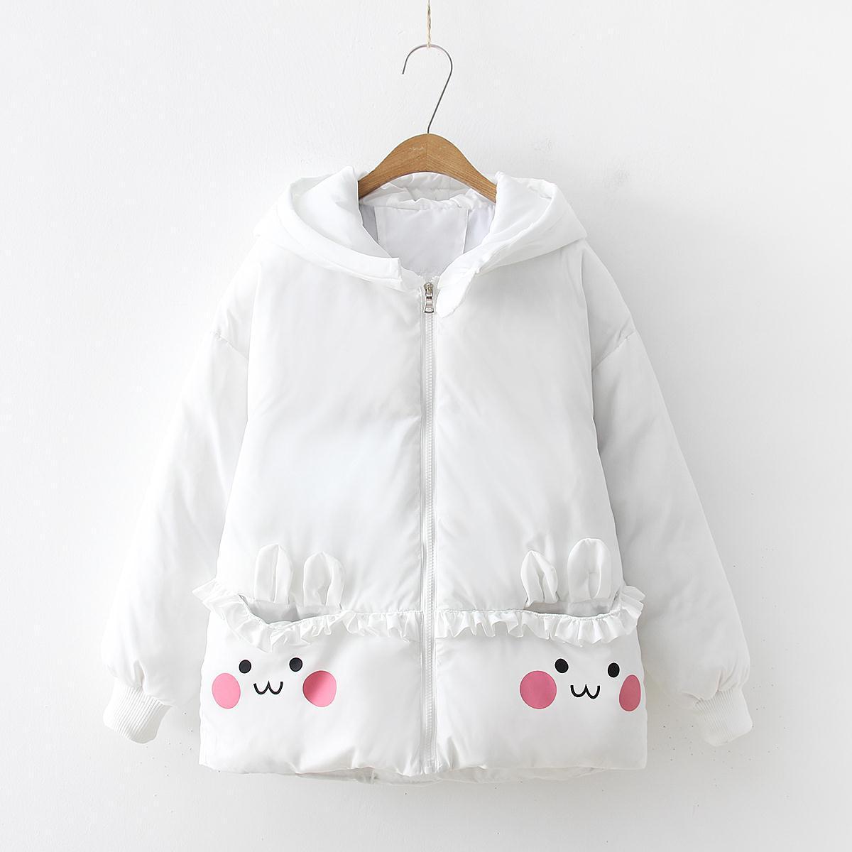 Hooded thick warm cotton padded jacket Baby Bumpity Boo