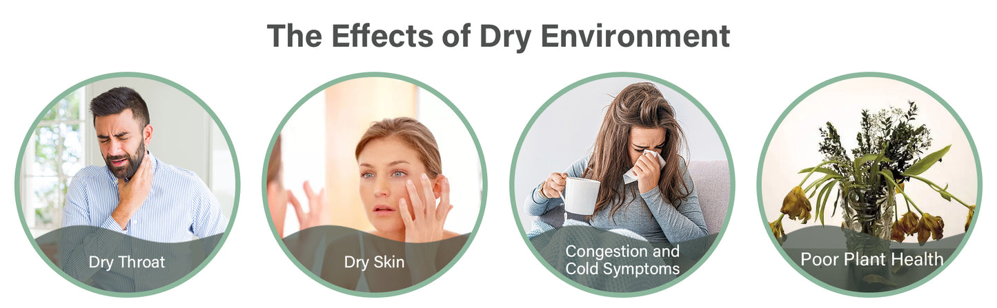 Sejoy Cool Mist Humidifier for Baby – Quiet Bedroom Air Humidifier