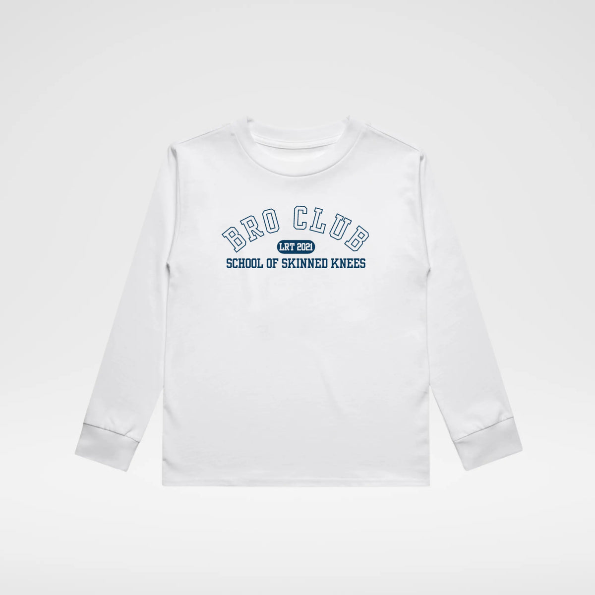 BRO CLUB LONG SLEEVE - WHITE