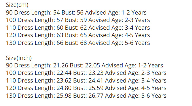 Summer Princess Toddler Girls Dress