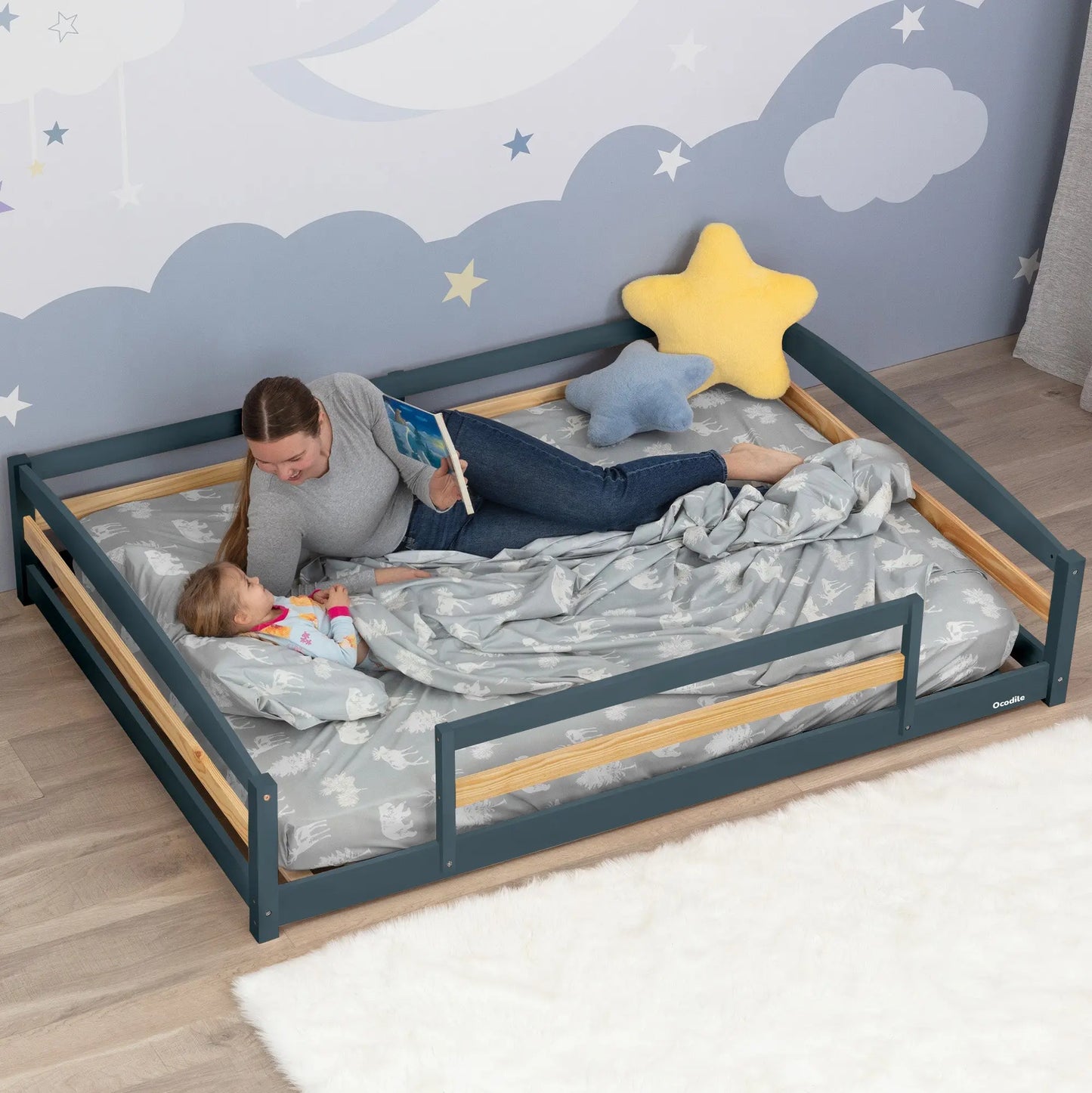 Floor Bed - Full Size Ocodile.com