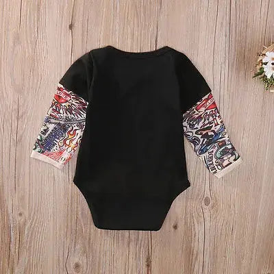 Baby Tattoo Bodysuit Baby Bumpity Boo