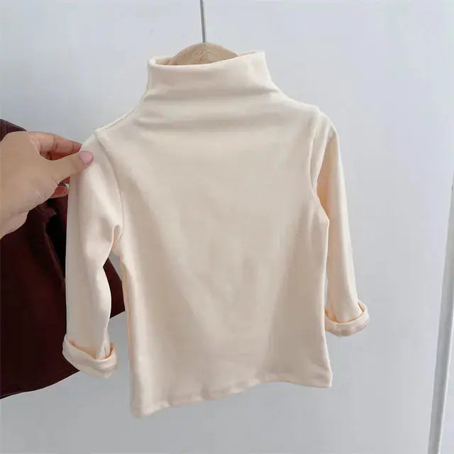 Boys Girls T-shirts Kids Tops Turtleneck Baby Bumpity Boo