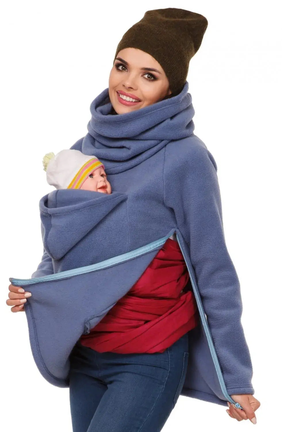 Newborn Kangaroo Carrier Sling Bag Coat Baby Bumpity Boo