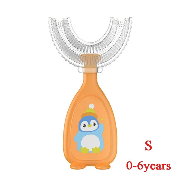 New Children Smart 360 Degree U Shape Manual Toothbrush
