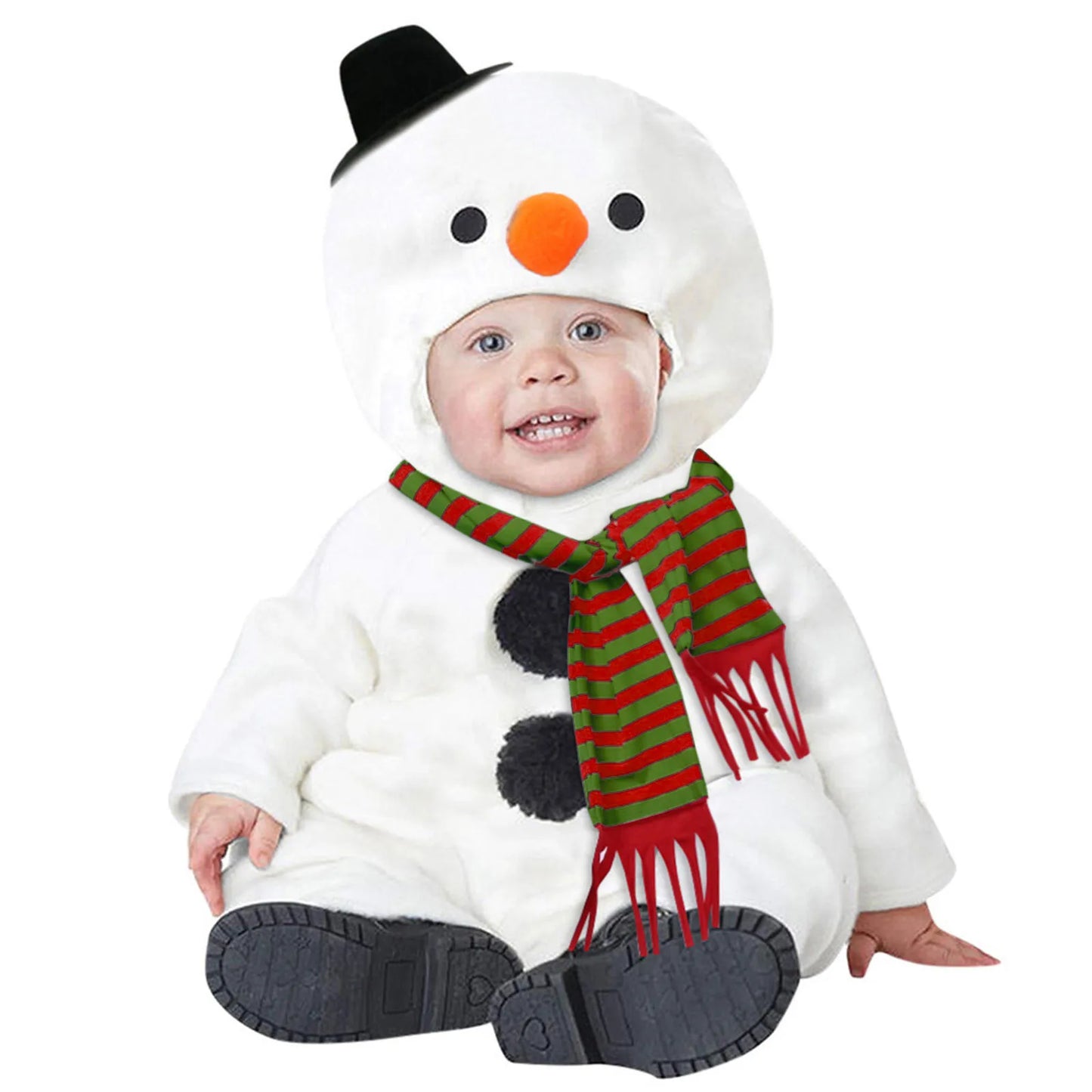 Infant Baby Rooster Costume Romper – Fleece Hoodie Jumpsuit Baby Bumpity Boo