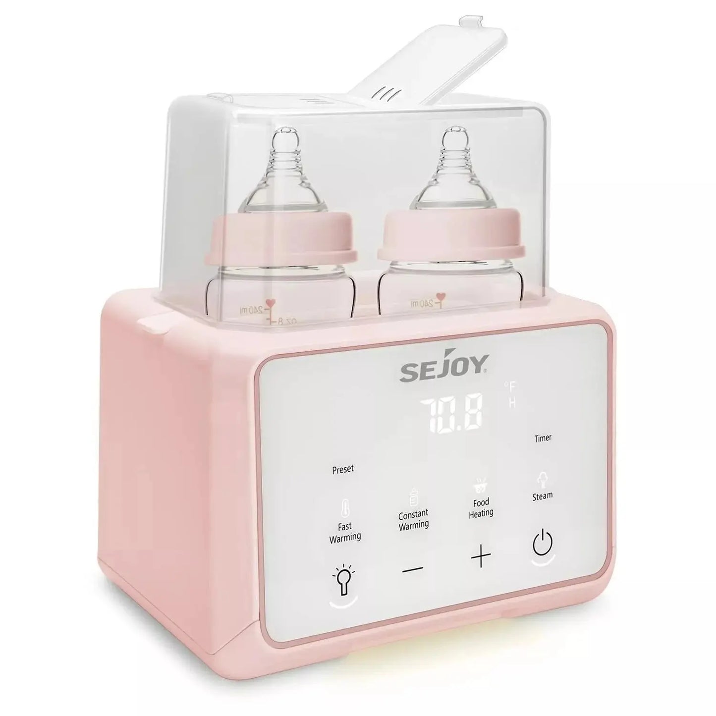 Sejoy 6‑in‑1 Bottle Warmer – Breastmilk, Formula & Food Heater Baby Bumpity Boo