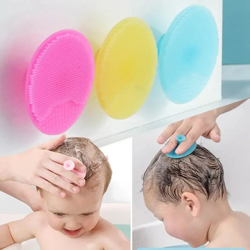 Silicone Soft Baby Bath Massage Brush Baby Bumpity Boo