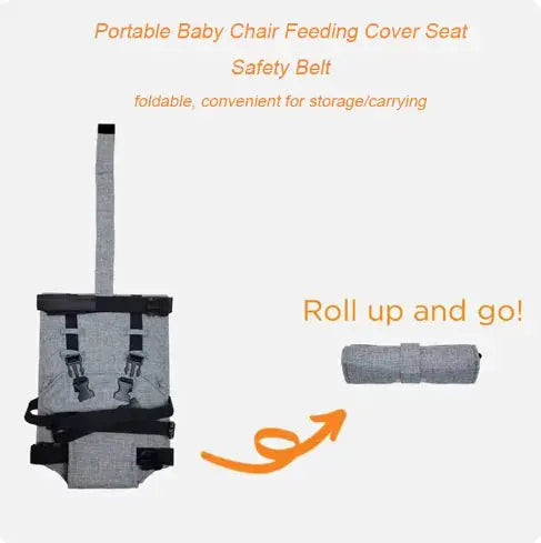 Child Chair Safety Belt – Adjustable Feeding Guard Baby Bumpity Boo
