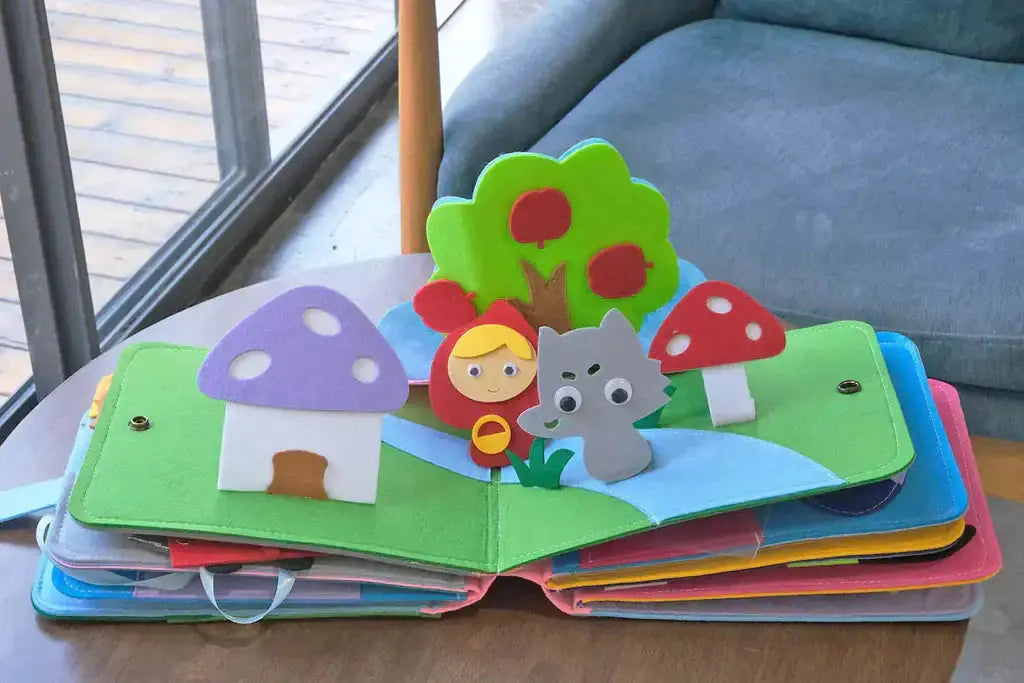 Feltastic Montessori Story Book Baby Bumpity Boo
