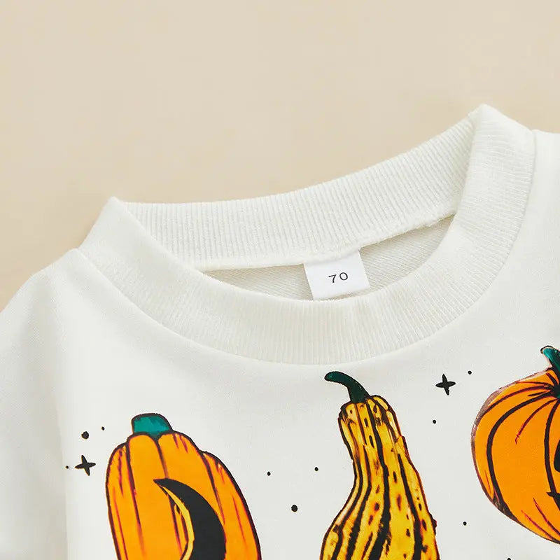 Baby Onesie Cute Halloween Pumpkin Baby Bumpity Boo