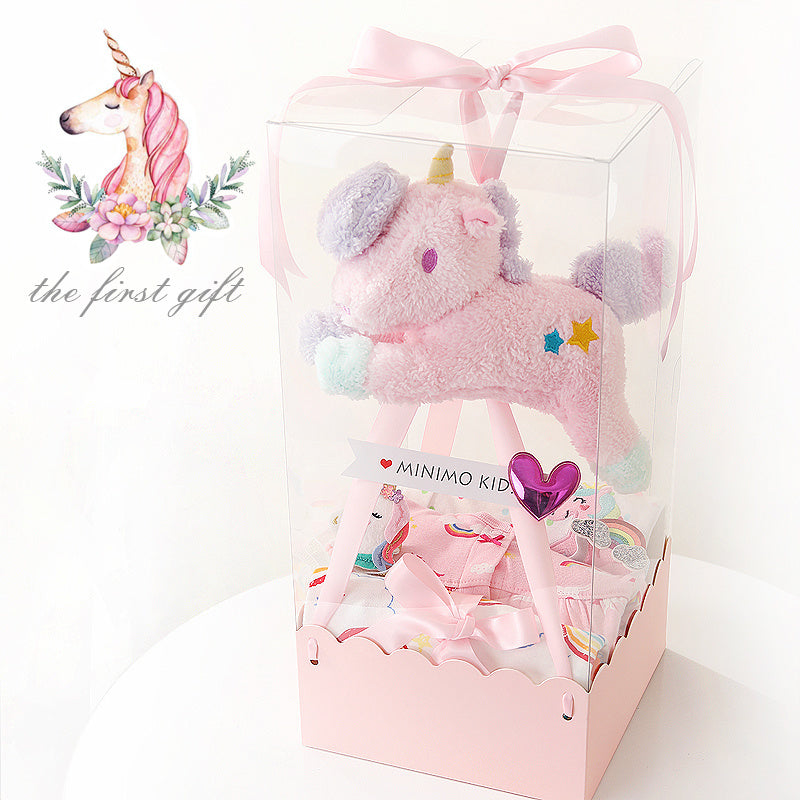Newborn Supplies Spring And Autumn Gift Box Newborn Baby Bumpity Boo