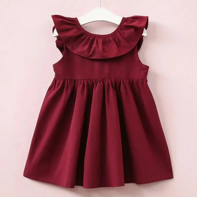 Toddler Girls' Bowknot Summer Sundress Baby Bumpity Boo