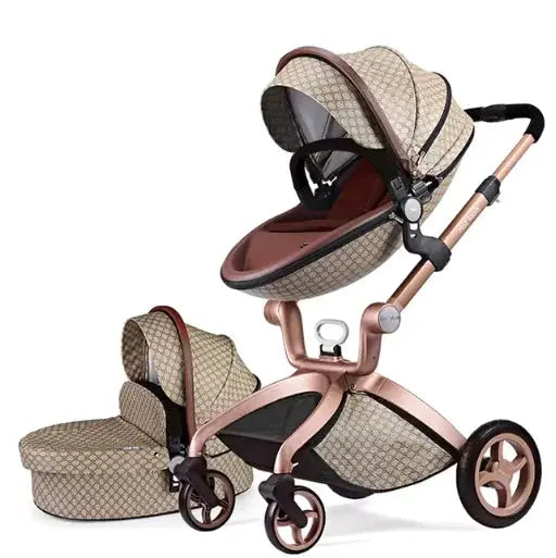 Luxury Fold Convertible Stroller 3 in 1 Baby Bumpity Boo