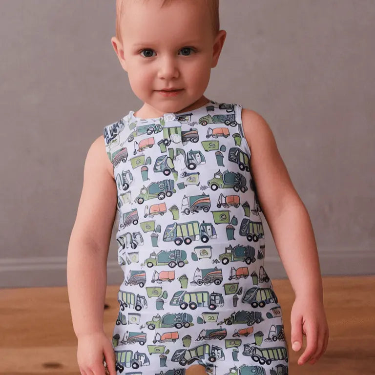 Polo Rompers · Boys More Prints