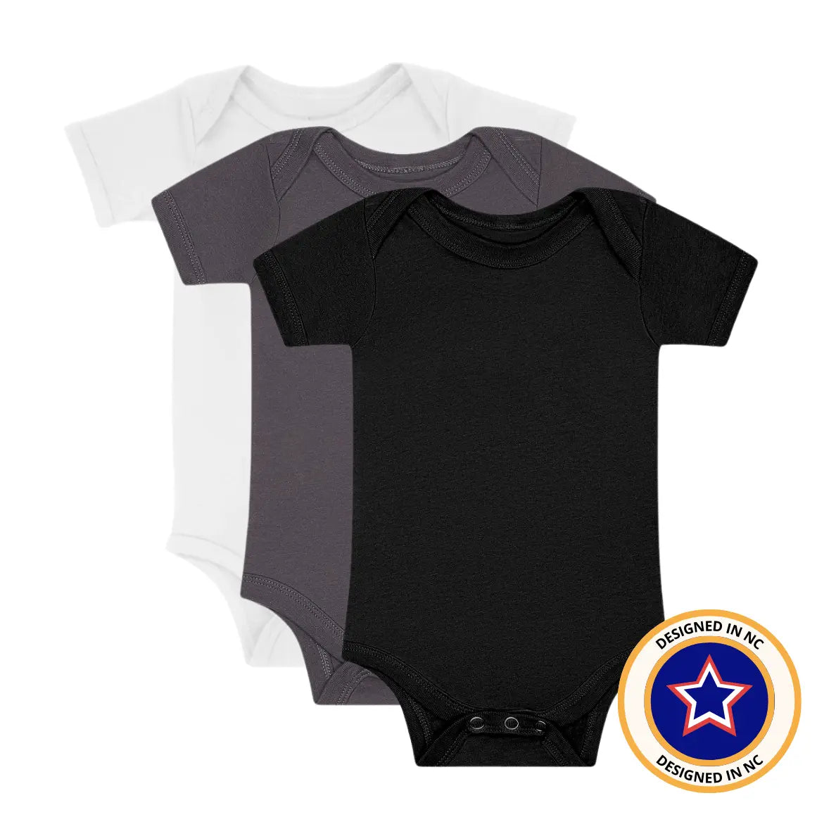 RAD NEUTRALS ONESIE 3-PACK