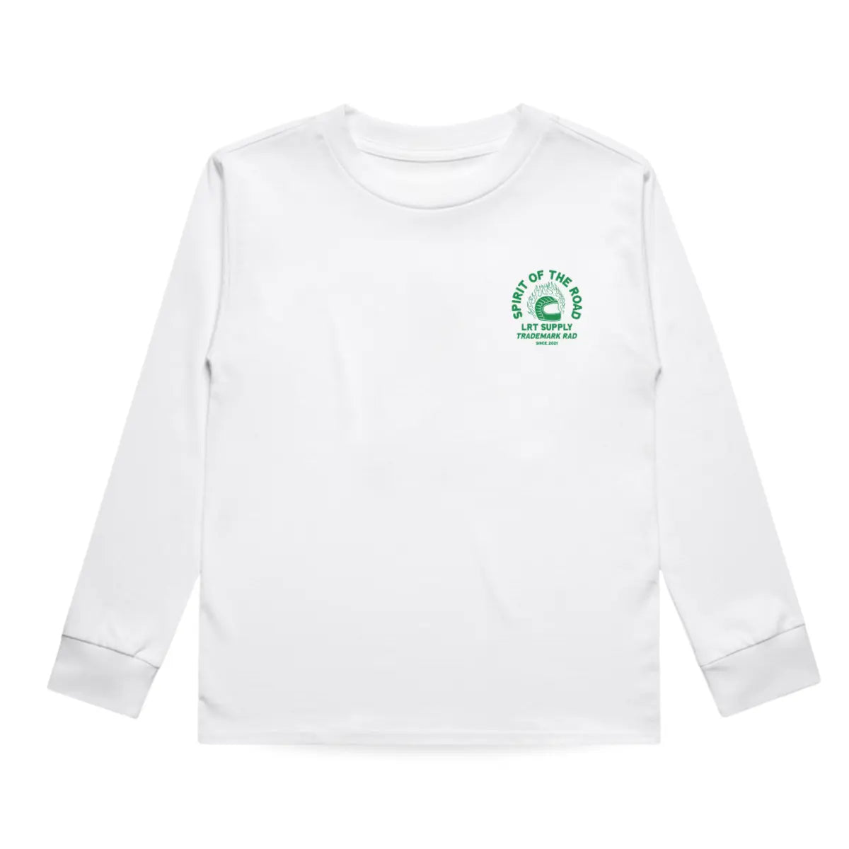 THE SPIRIT RIDER LONG SLEEVE TEE - WHITE