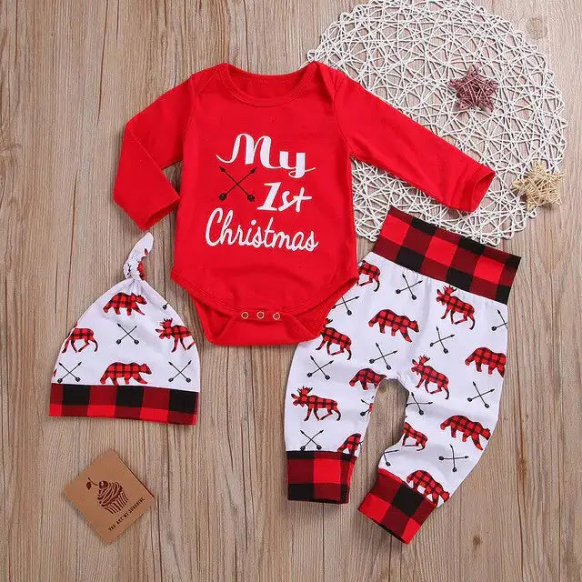 My First Christmas Outfits Baby Bumpity Boo