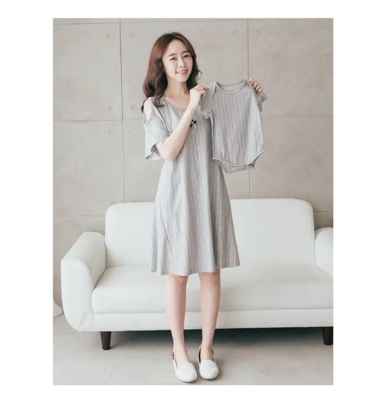 Elevate Your Style with Our Maternity Dress for Breastfeeding - Baby Bumpity Boo