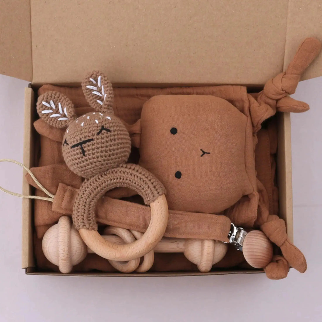 Why Every Parent Needs the Facecloth Pacifier Chain Clip Set - Baby Bumpity Boo