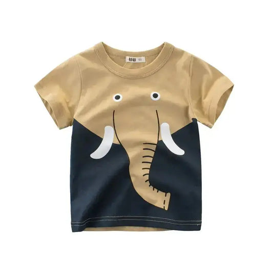 Kids Animal T-Shirt – Cute Graphic Animal Tee for Toddlers and Kids - Baby Bumpity Boo