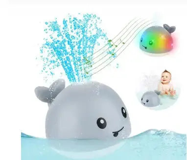 Electric Bath Toy for Kids – Fun Whale Bath Ball for Showers and Bathtubs - Baby Bumpity Boo