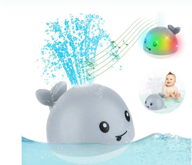 Splash into Fun with the Electric Whale Bath Ball: The Ultimate Shower Toy for Kids