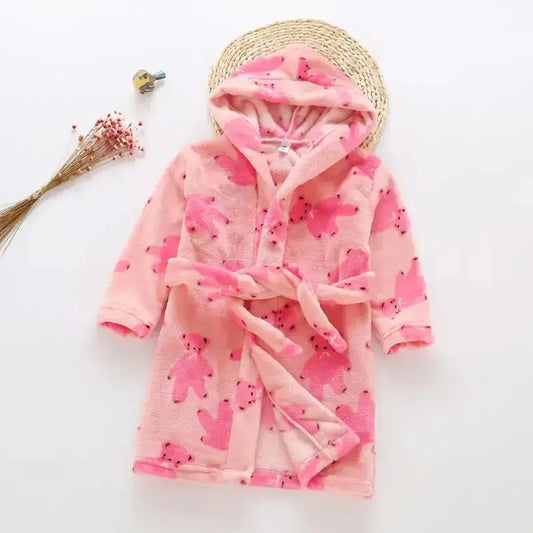 Cozy Comfort: Why Your Child Needs a Flannel Bathrobe - Baby Bumpity Boo