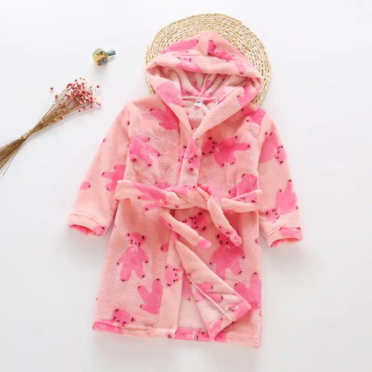 Cozy Comfort: Why Your Child Needs a Flannel Bathrobe