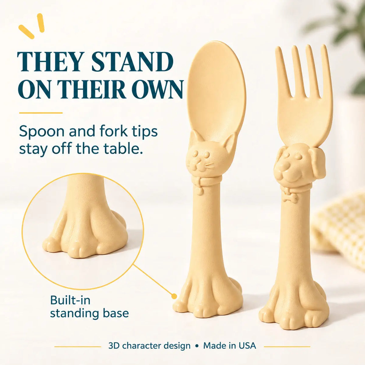 Spoon la la Toddler Utensils — 2-Pack
