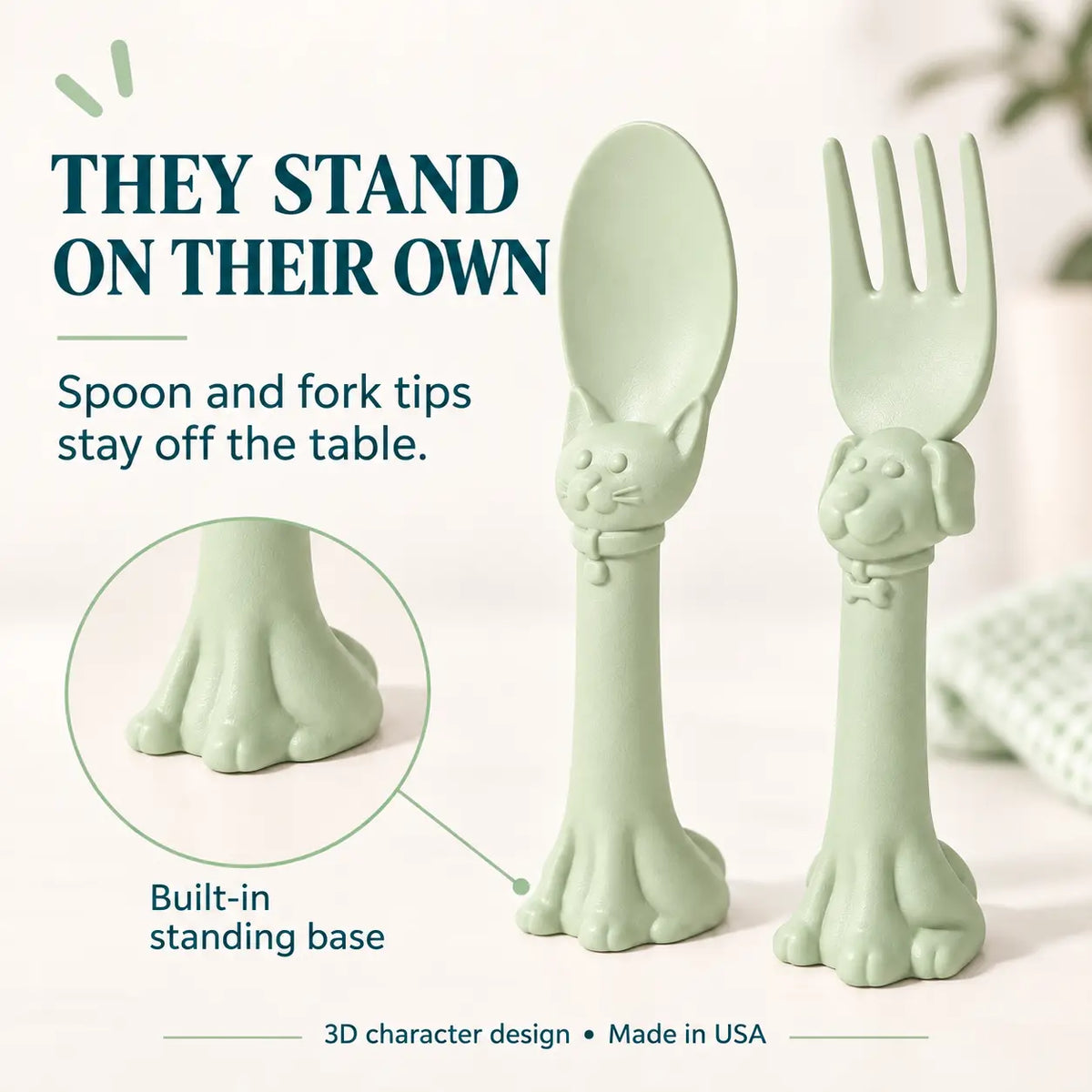 Spoon la la Toddler Utensils — 2-Pack