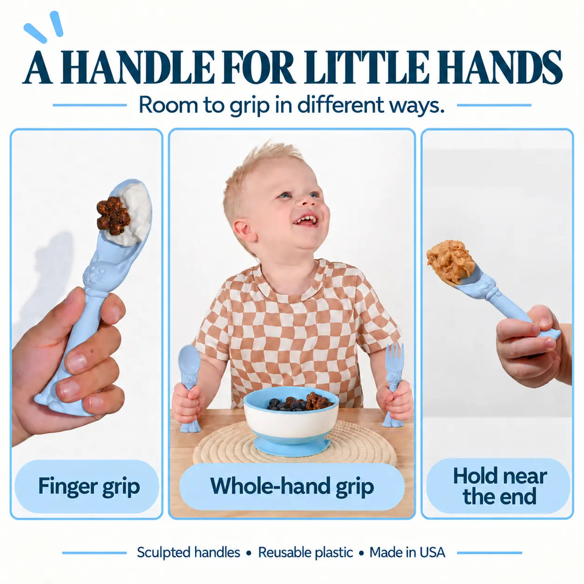 Spoon la la Toddler Utensils — 2-Pack