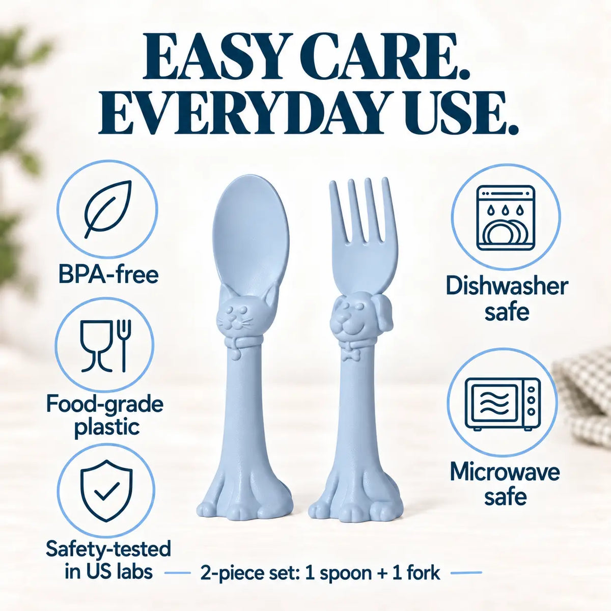 Spoon la la Toddler Utensils — 2-Pack