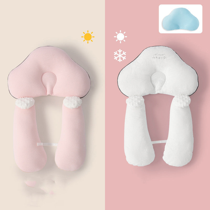 Stylized Baby Pillow Baby Sleep Security Artifact