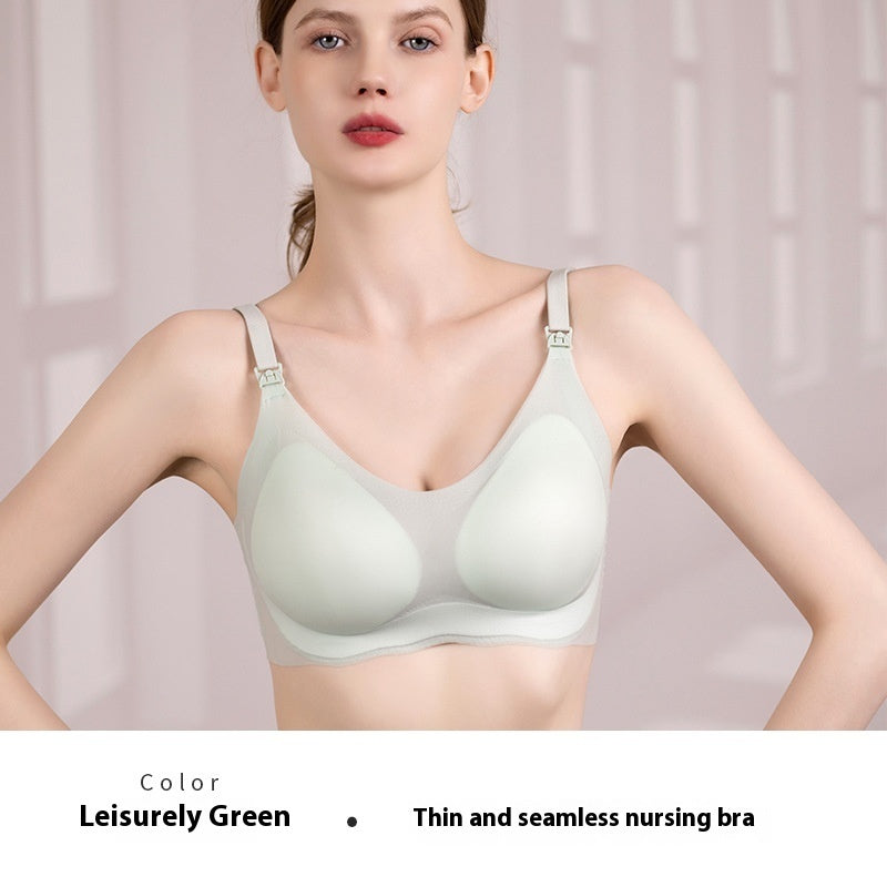 Women's Summer Thin Wireless Nursing Bra