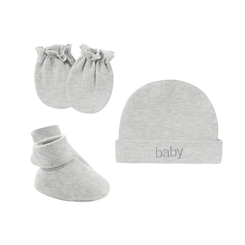 Newborn Tire Hat Anti-scratch Gloves Foot Cover