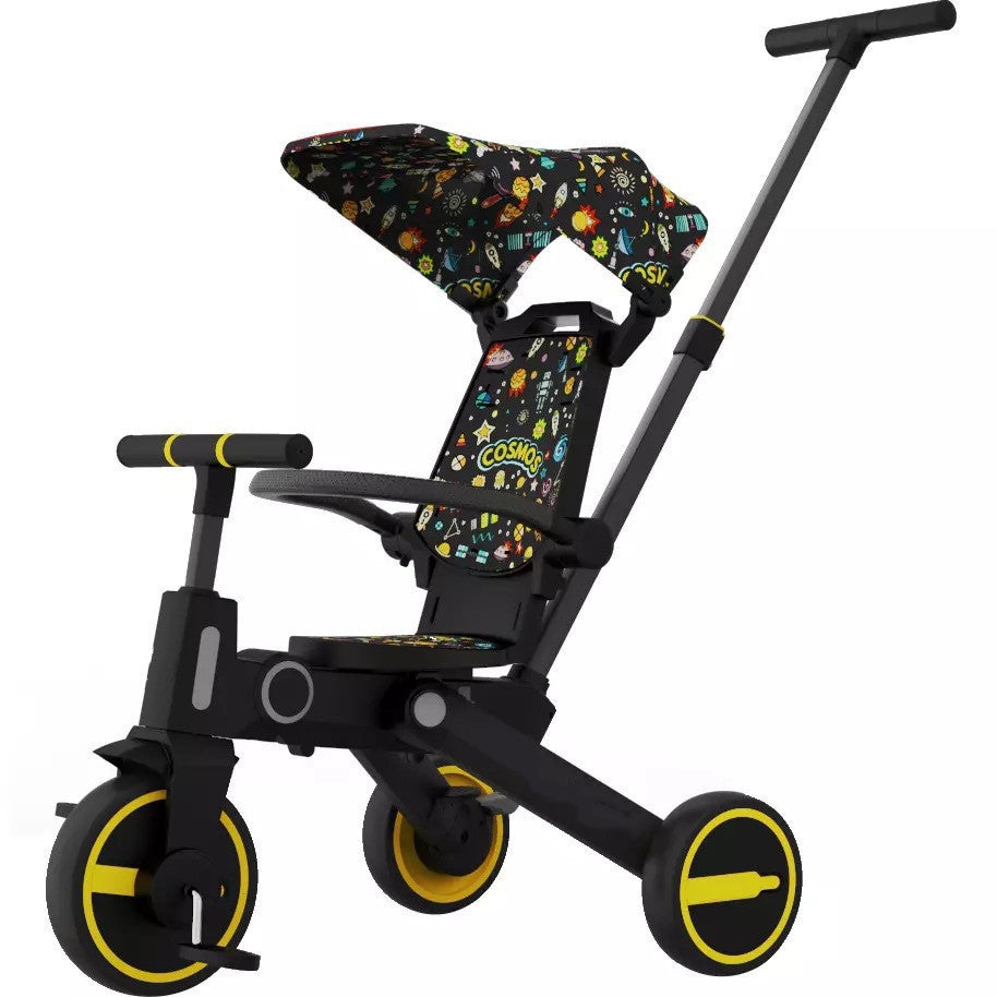 Children's Foldable Lightweight Three-wheeled Stroller