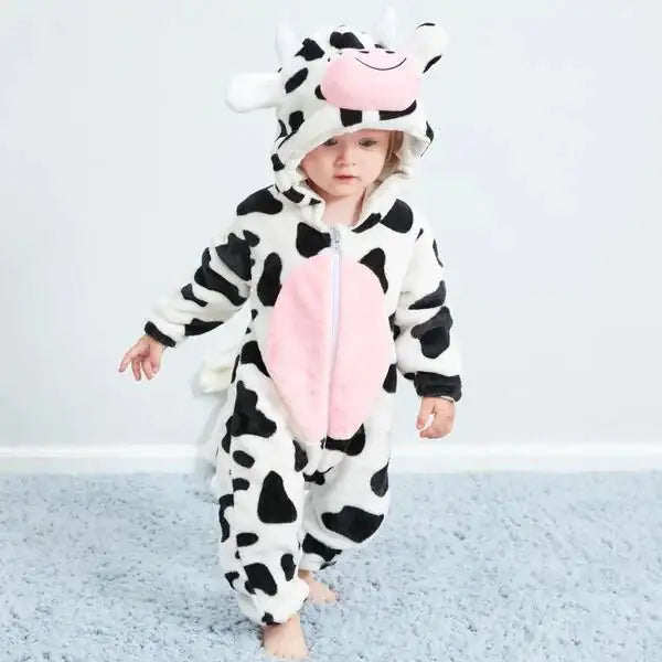 Children's Cute Long Sleeved Pajamas