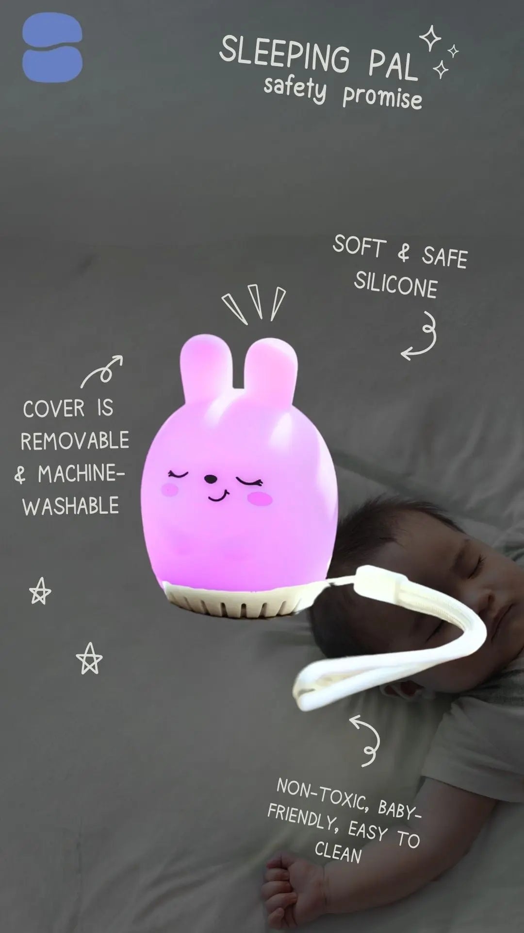 Sleeping Pal Mini Night Light Sound Machine